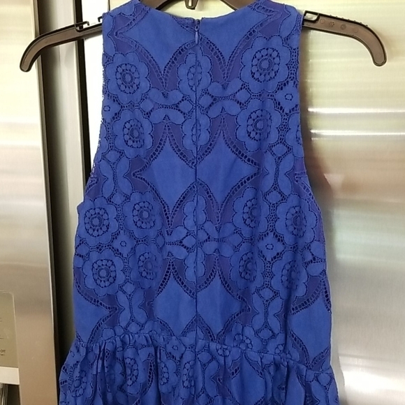 💕GREYLIN💕 Yunis Grommet Lace Fit-And-Flare Dress - Picture 13 of 16